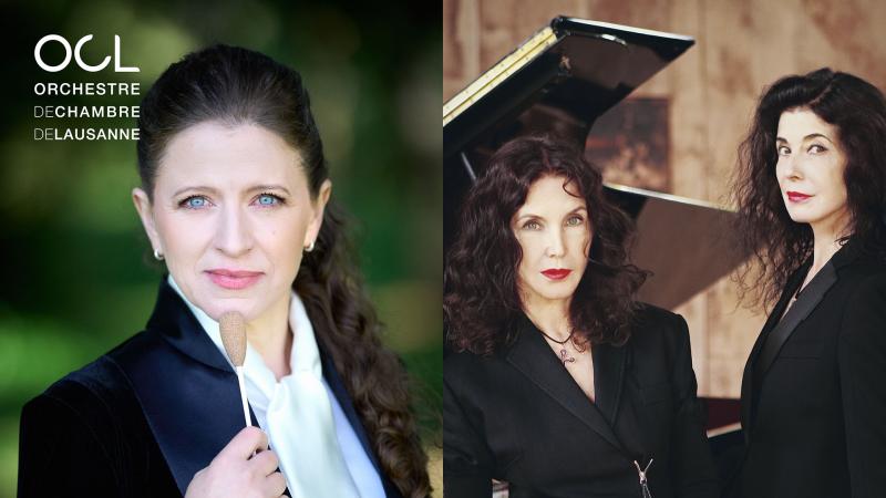 Kristiina Poska – Katia & Marielle Labèque – OCL – LES GRANDS CONCERTS