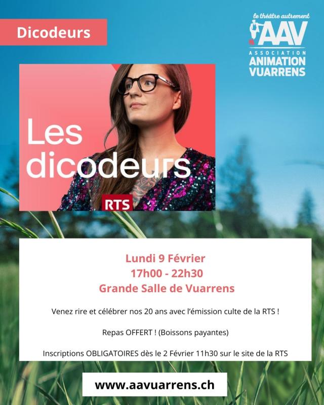 Les Dicodeurs à Vuarrens