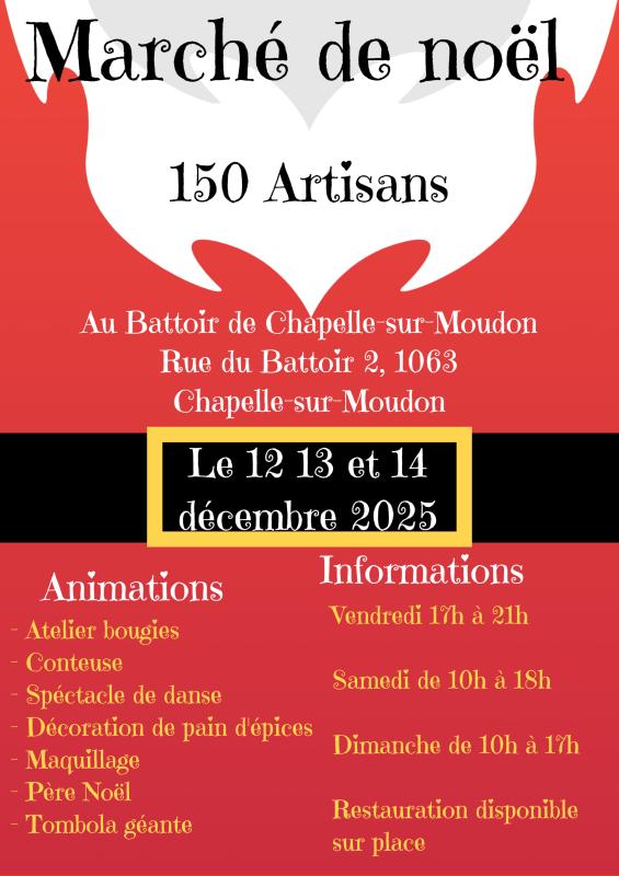 Marché de Noël de Chapelle-sur-Moudon