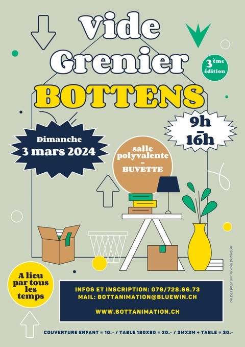 Vide-Greniers - Bottens