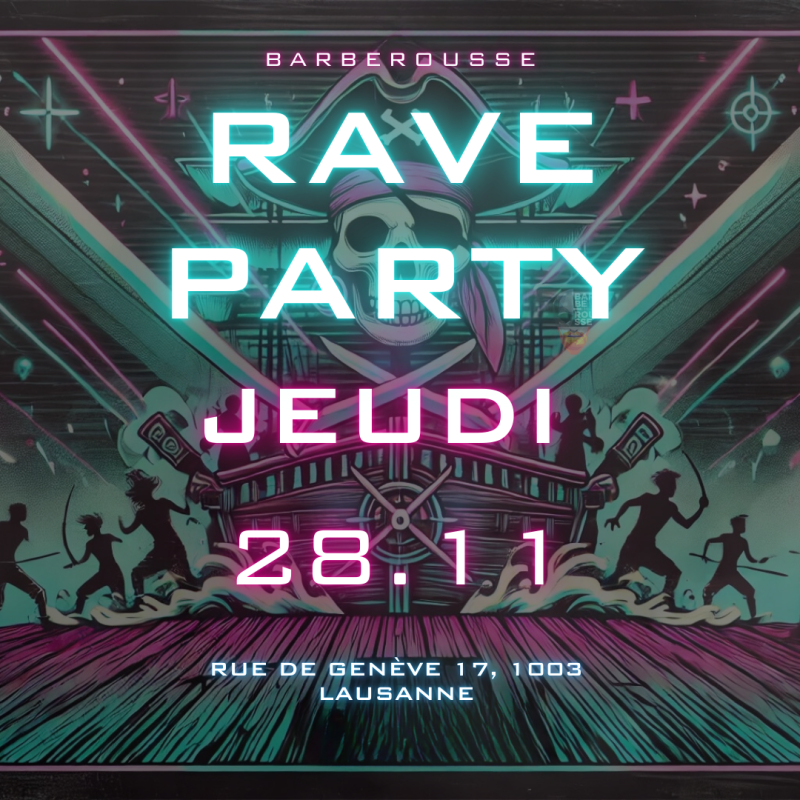 Rave Party Underground au Barberousse 
