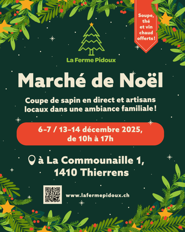 Marché de Noël et Coupe de sapins