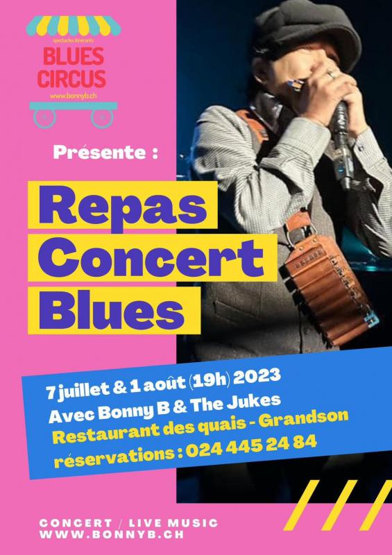Repas Concert Blues