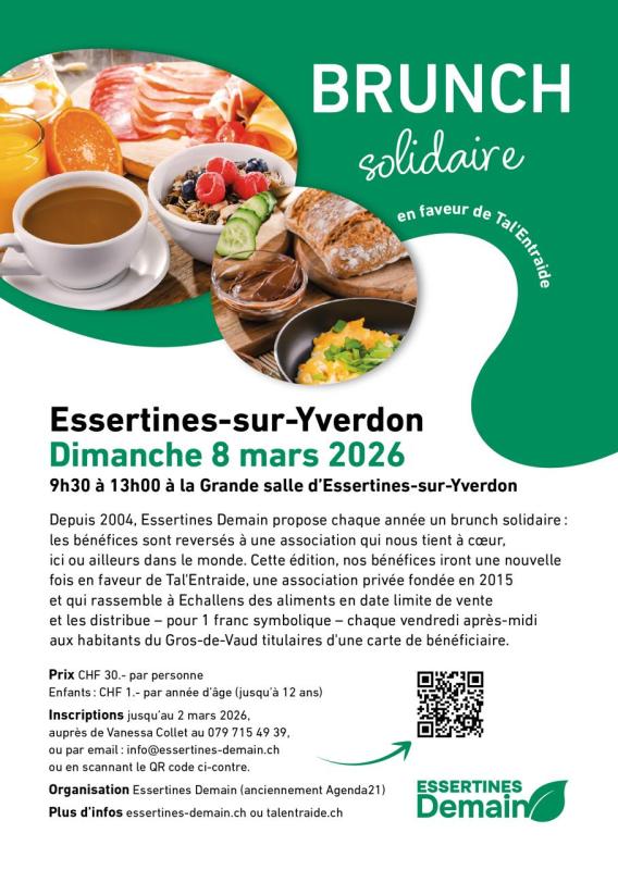 Essertines demain Brunch solidaire