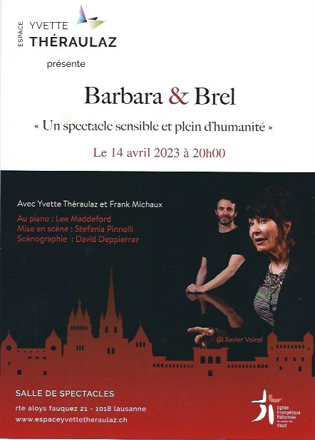 Yvette Théraulaz chante Barbara & Brel