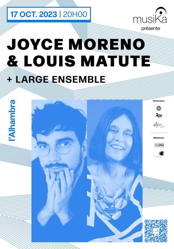 ENCONTRO : Louis Matute invite Joyce Moreno à l'Alhambra de Genève