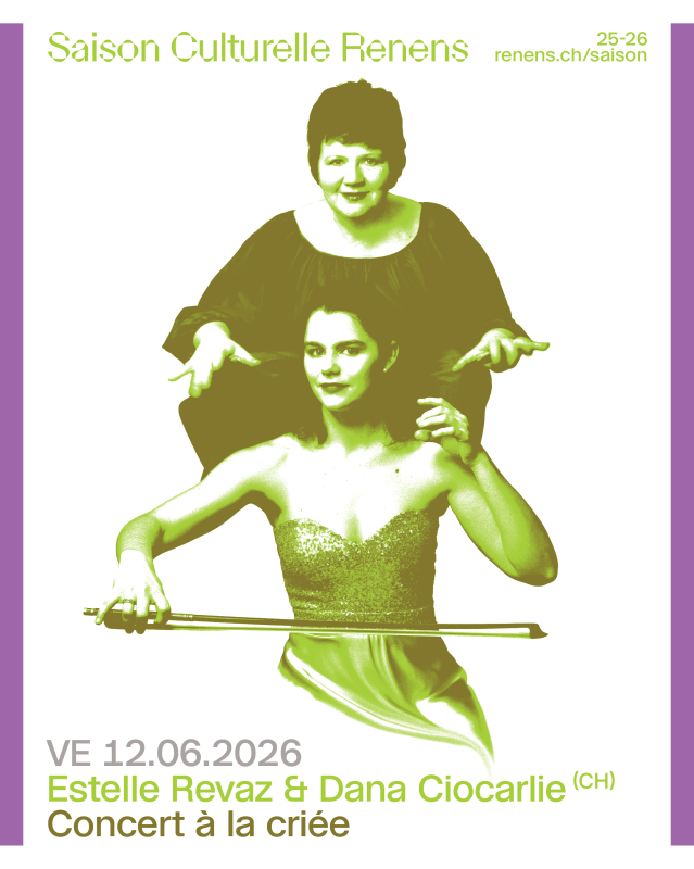 Estelle Revaz et Dana Ciocarlie - Concert à la criée