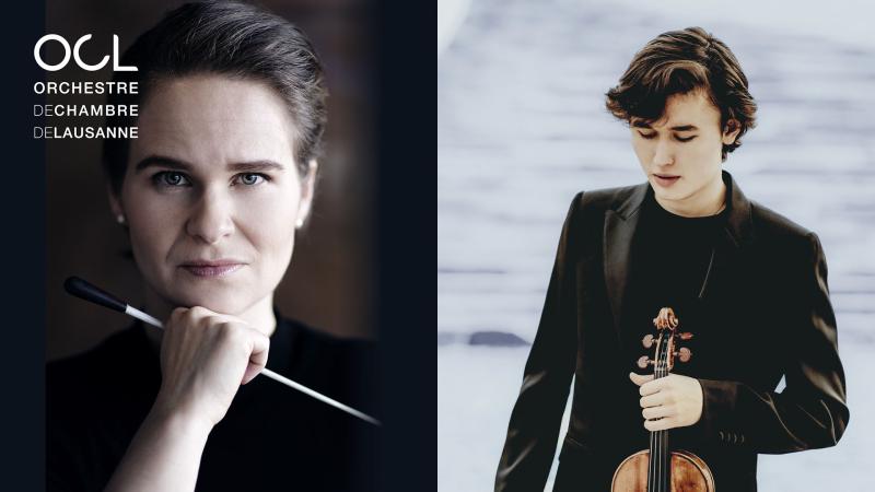 Eva Ollikainen & Daniel Lozakovich – OCL – LES GRANDS CONCERTS